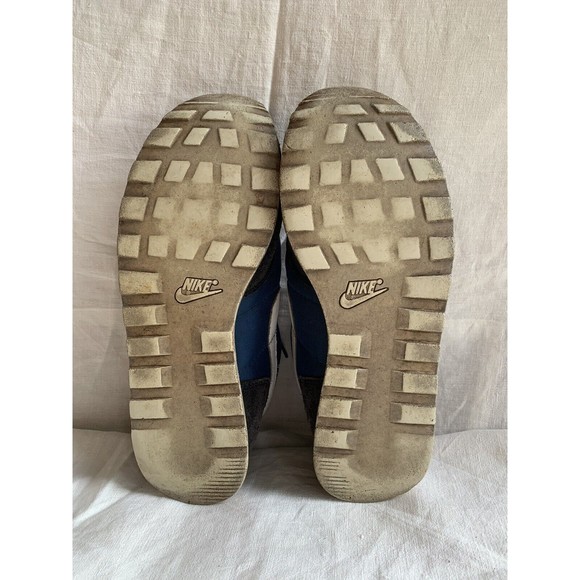 Vintage Nike Waffle Running Shoes Cream Blue Men’s 8.5 VTG 80s 1987 - Picture 5 of 7